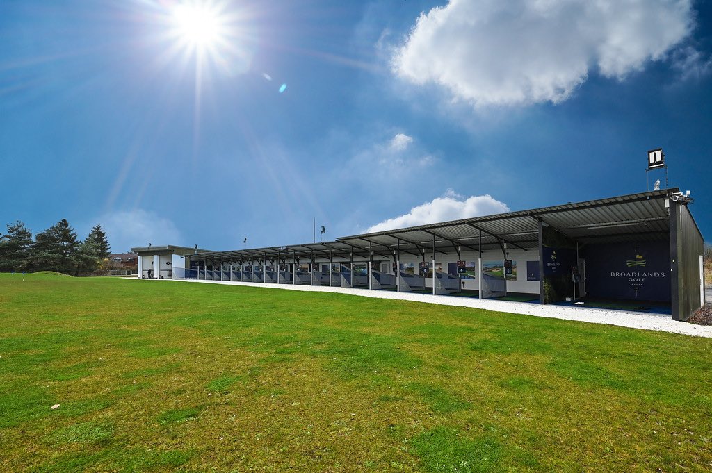 Broadlands Golf driving range bays, Essington Wolverhampton